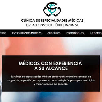 sitio web clinica alfonso gutierrez equilibrio visual