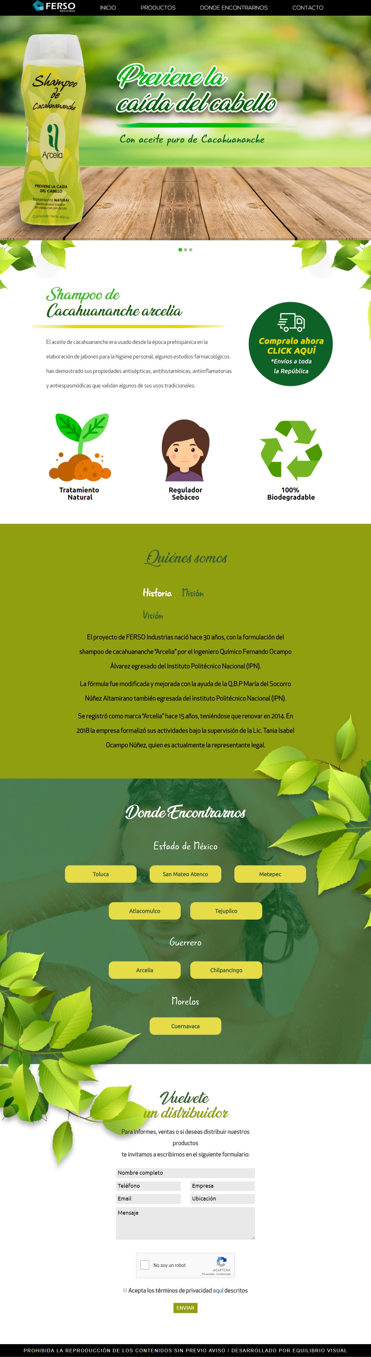 equilibrio visual diseño sitio web