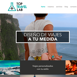 sitio web top travel lab equilibrio visual